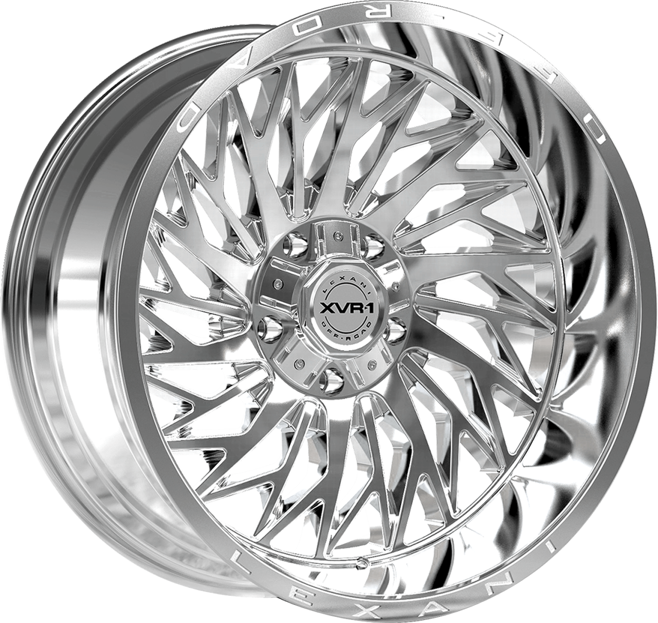 XVR1 Offroad COMPASS CHROME wheel with COMPASS CHROME finish