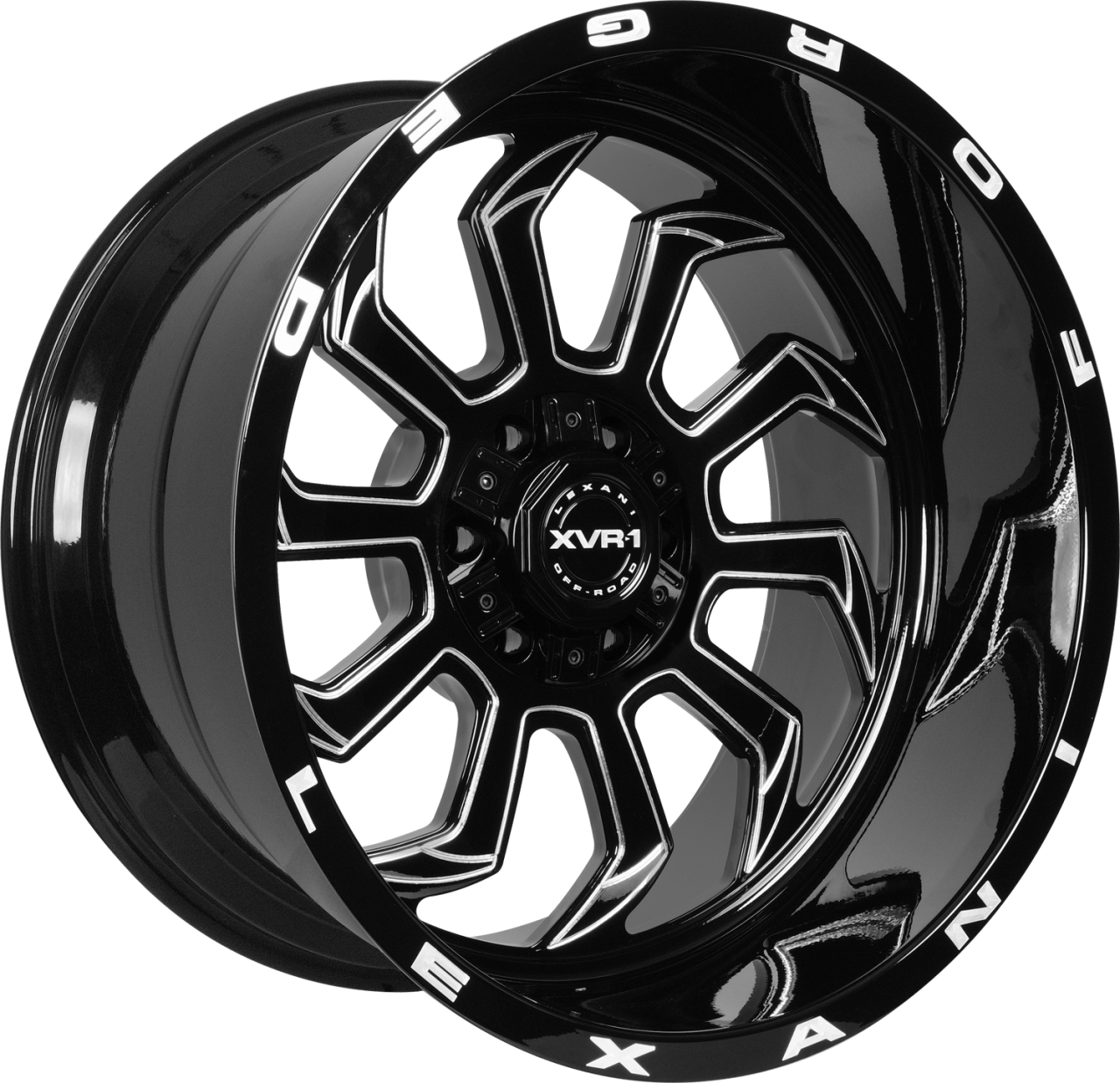 XVR1 Offroad LEGEND BG wheel with LEGEND BG finish